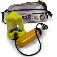Escape-15 Atemluftgerät für Notfall-Evakuierung Tragbar mit Tasche
