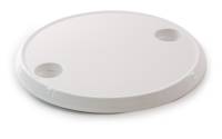 Tischplatte Kunststoff oval / rund weiß